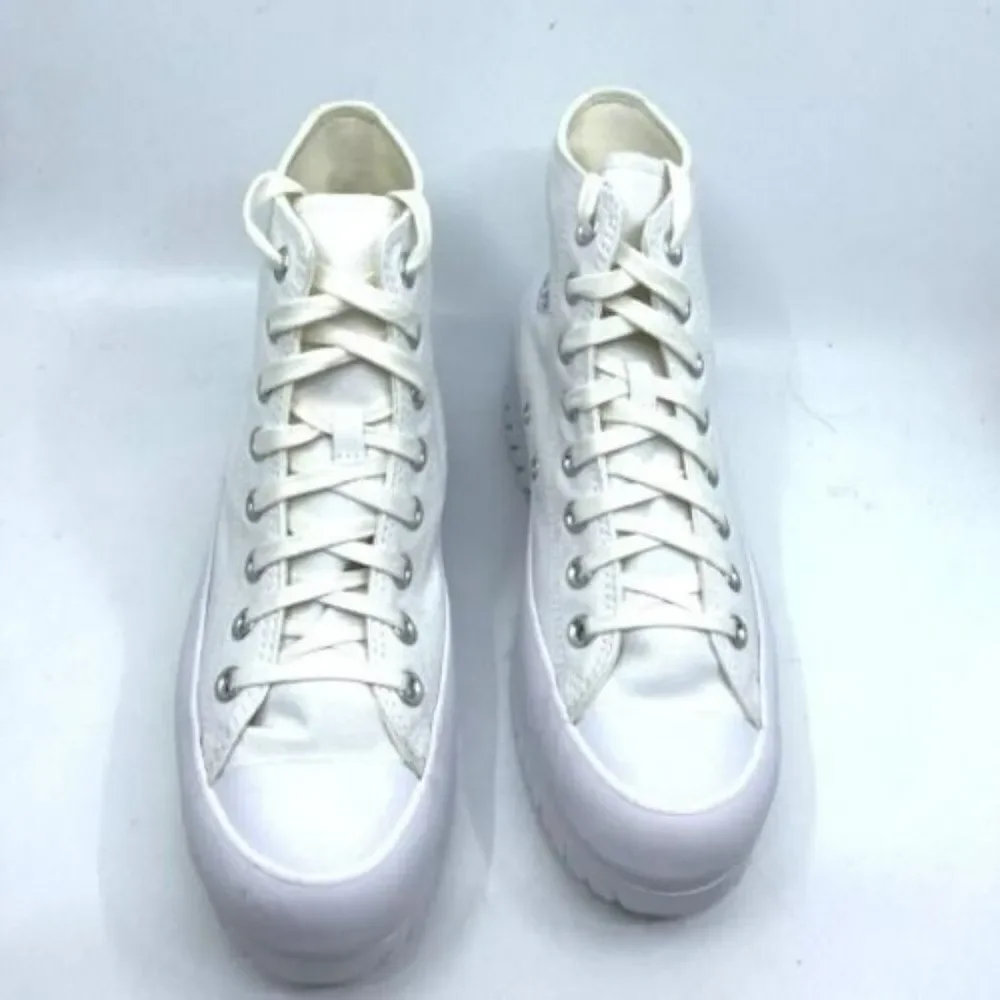 Converse Women Chuck Taylor All Star Lugged 2.0 Sneakers White High Top 10.5 New - Picture 10 of 12
